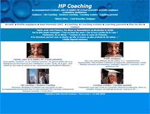 Tablet Screenshot of hpcoaching.be