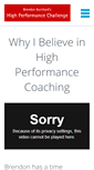 Mobile Screenshot of hpcoaching.com
